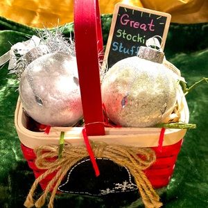 Luna V’s Organic Bath Salt Ornaments